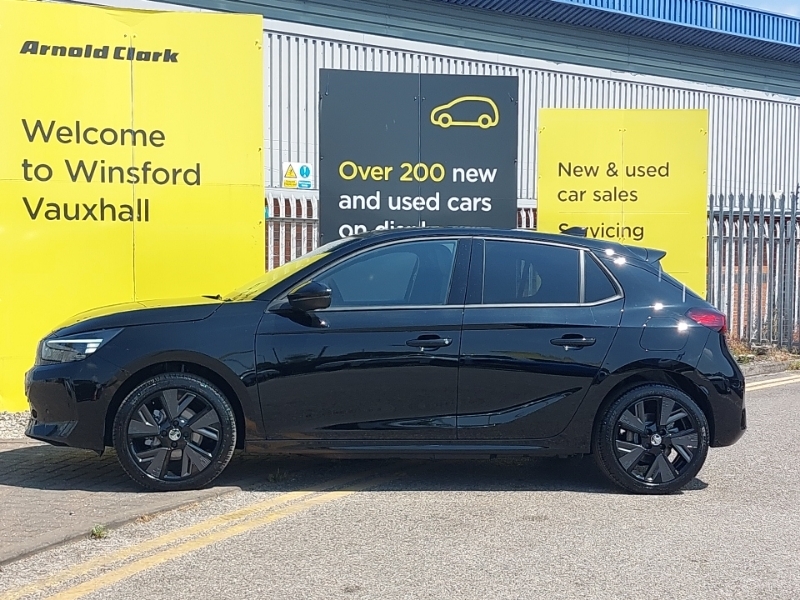 Vauxhall Corsa-e 100Kw Ultimate 50Kwh Black #4
