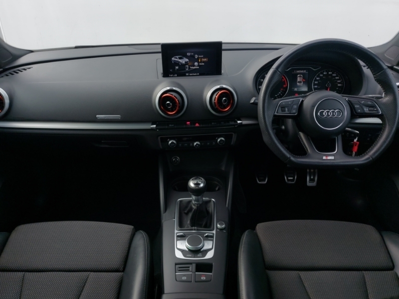 Audi A3 1.0 Tfsi 30 S Line Saloon Euro 6 Black #3