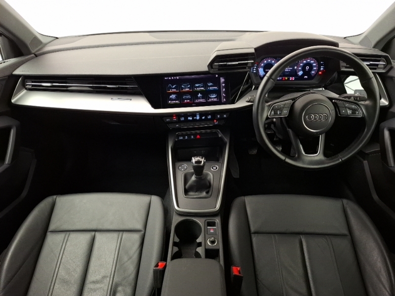 Audi A3 30 Tfsi Sport LO70SRX White #3