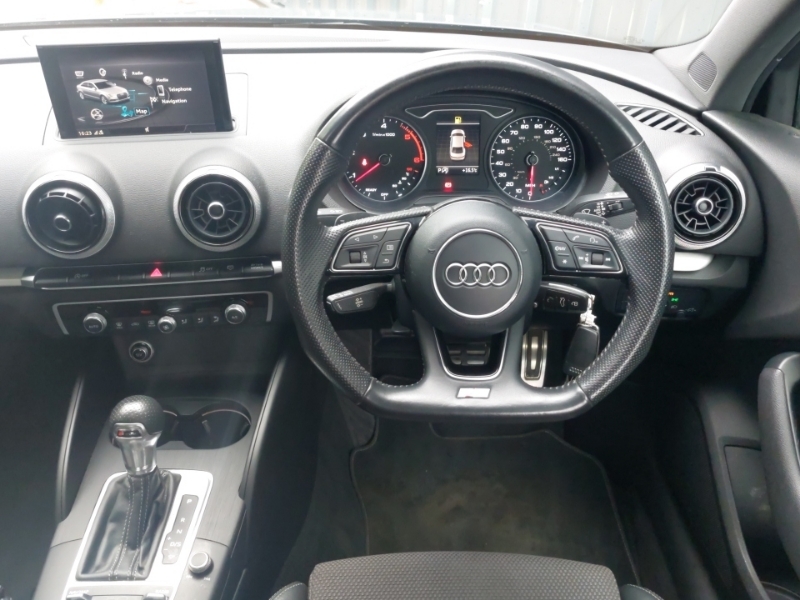 Audi A3 2.0 Tfsi S Line Sportback Euro 6 Black #8