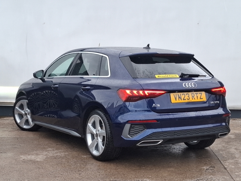 Audi A3 35 Tfsi S Line S Tronic VN23RTZ Blue #2
