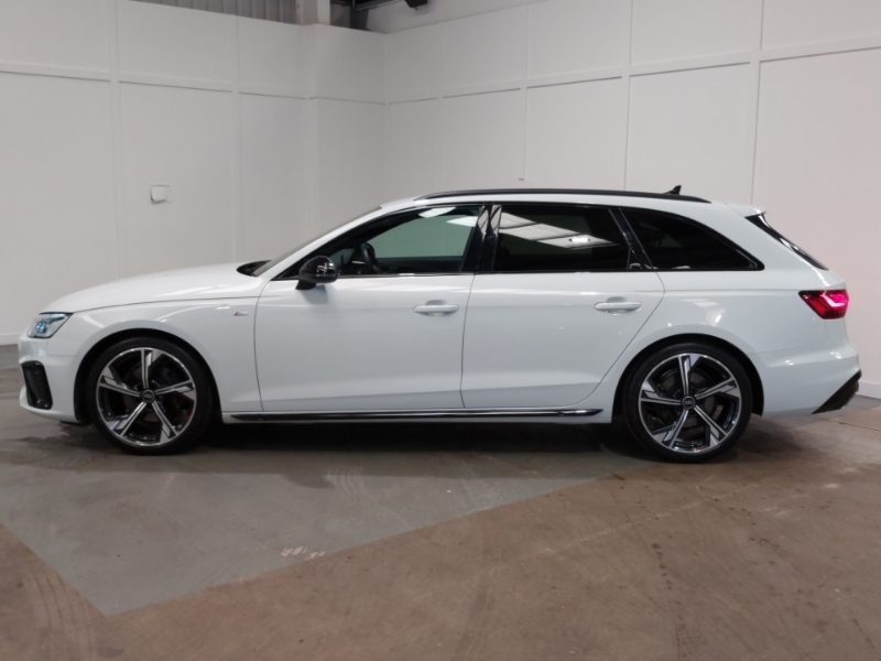 Audi A4 35 Tfsi Black Edition White #4