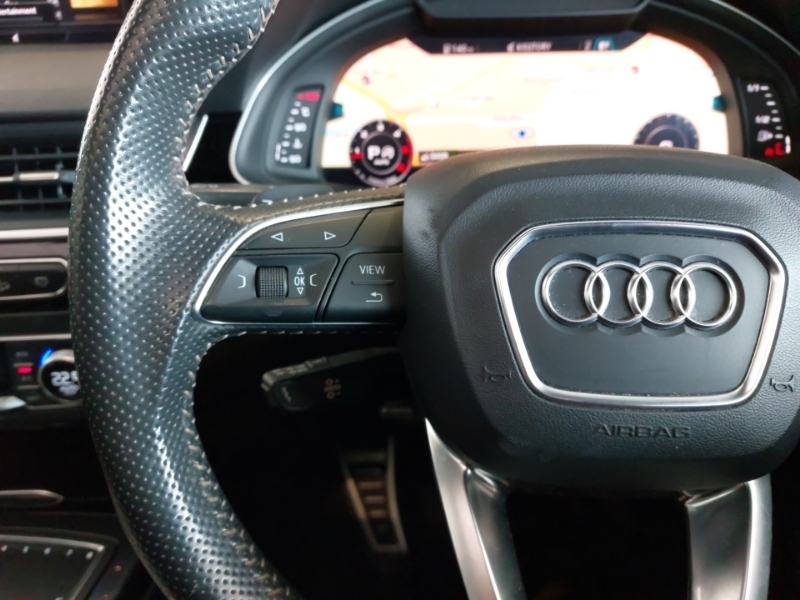 Audi Q7 3.0 Tdi V6 50 S Line Tiptronic Quattro Euro 6 Ss Black #9