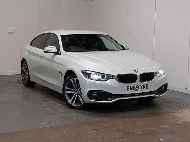 BMW 4 Series 420D 190 Xdrive Sport Business Media White