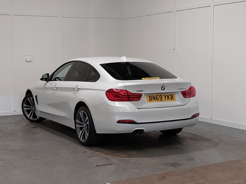 BMW 4 Series 420D 190 Xdrive Sport Business Media White #2