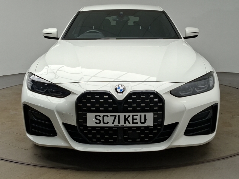 BMW 4 Series Convertible 2.0 420D Mht M Sport Convertibl Blue #14