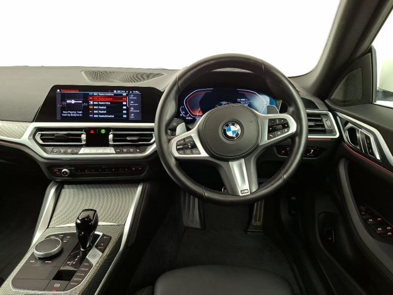 BMW 4 Series Convertible 2.0 420D Mht M Sport Convertibl Blue #8