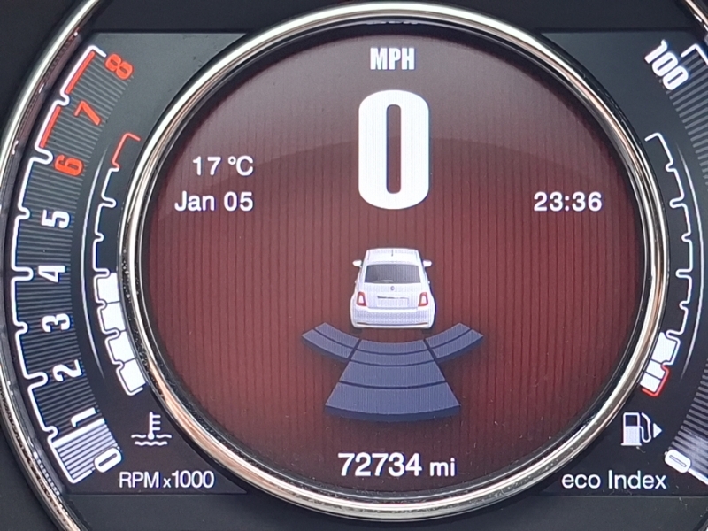 Fiat 500 500 Rockstar Grey #9