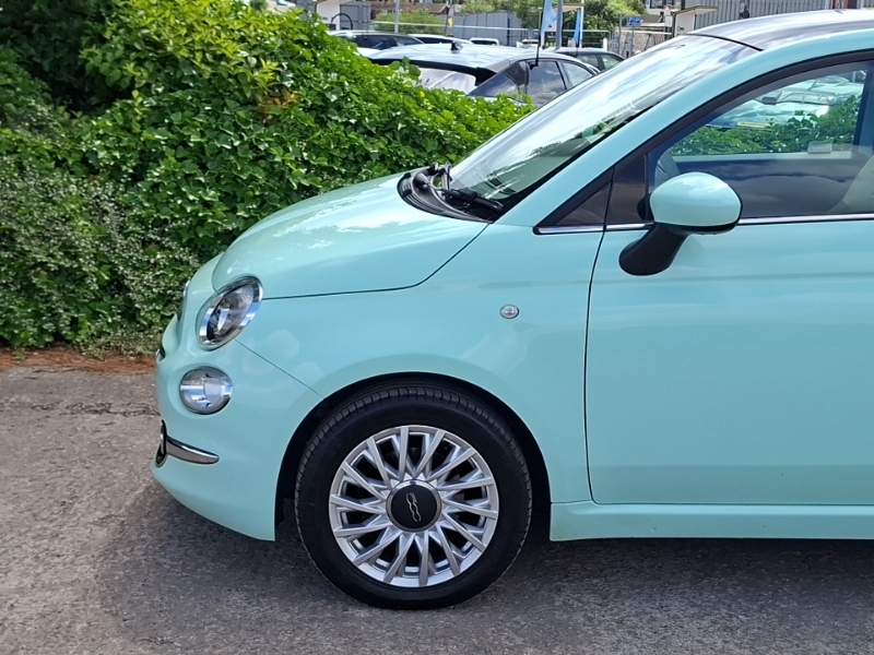 Fiat 500 1.2 Pop Hatchback Euro 6 Ss White #19