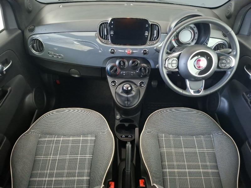 Fiat 500 1.2 Lounge NX69HFS Grey #3