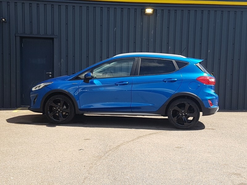 Ford Fiesta 1.0 Ecoboost Active X SW69GVR Blue #4