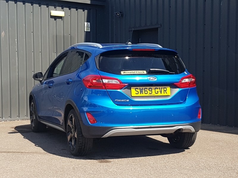 Ford Fiesta 1.0 Ecoboost Active X SW69GVR Blue #2