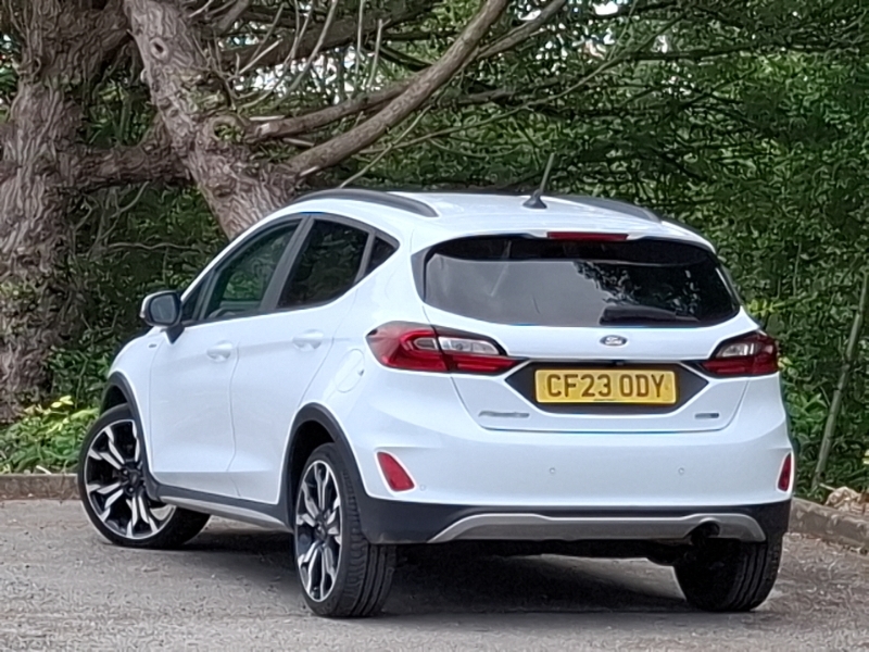 Ford Fiesta 1.0 Ecoboost Hybrid Mhev 125 Active X CF23ODY White #2