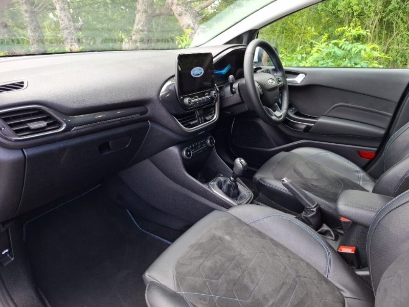 Ford Fiesta 1.0 Ecoboost Hybrid Mhev 125 Active X CF23ODY White #5