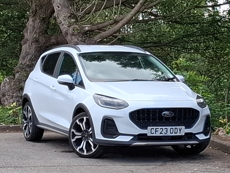 Ford Fiesta 1.0 Ecoboost Hybrid Mhev 125 Active X White