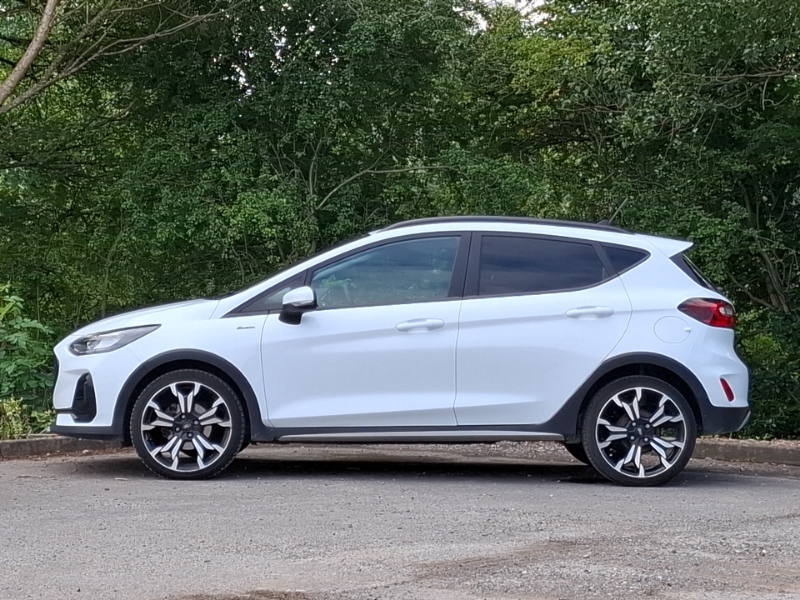 Ford Fiesta 1.0 Ecoboost Hybrid Mhev 125 Active X CF23ODY White #4