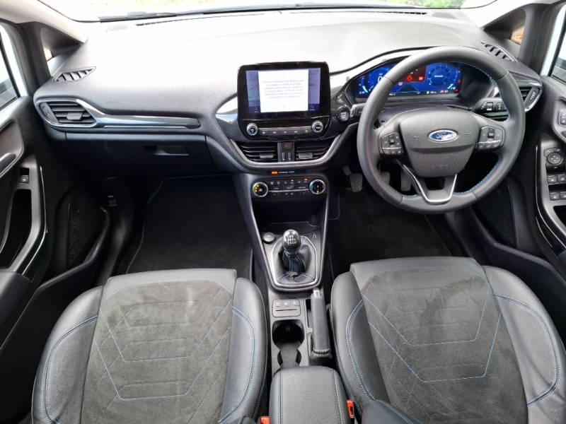 Ford Fiesta 1.0 Ecoboost Hybrid Mhev 125 Active X CF23ODY White #3