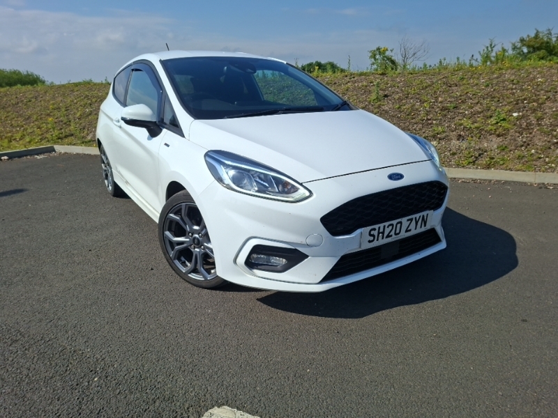 Ford Fiesta 1.0 Ecoboost 140 St-line Edition White