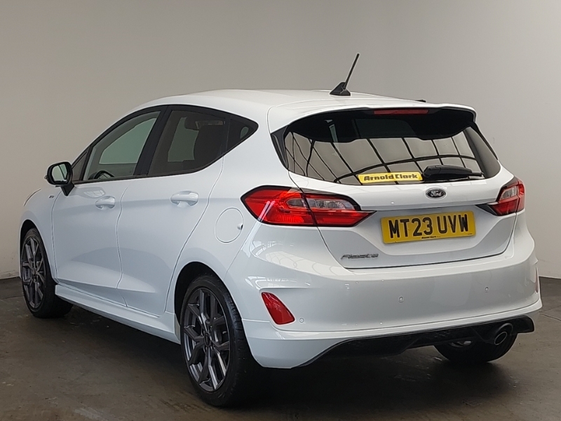 Ford Fiesta 1.0T Ecoboost St-line Euro 6 Ss White #2