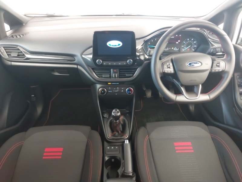 Ford Fiesta 1.0T Ecoboost St-line Euro 6 Ss White #3
