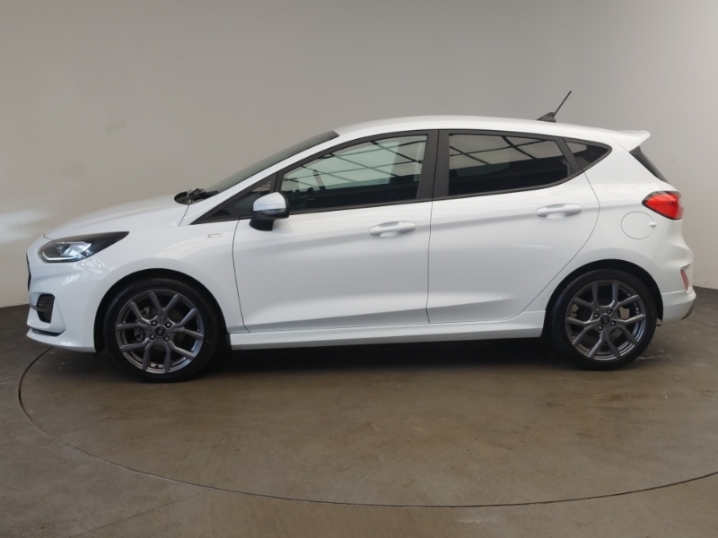 Ford Fiesta 1.0T Ecoboost St-line Euro 6 Ss White #4