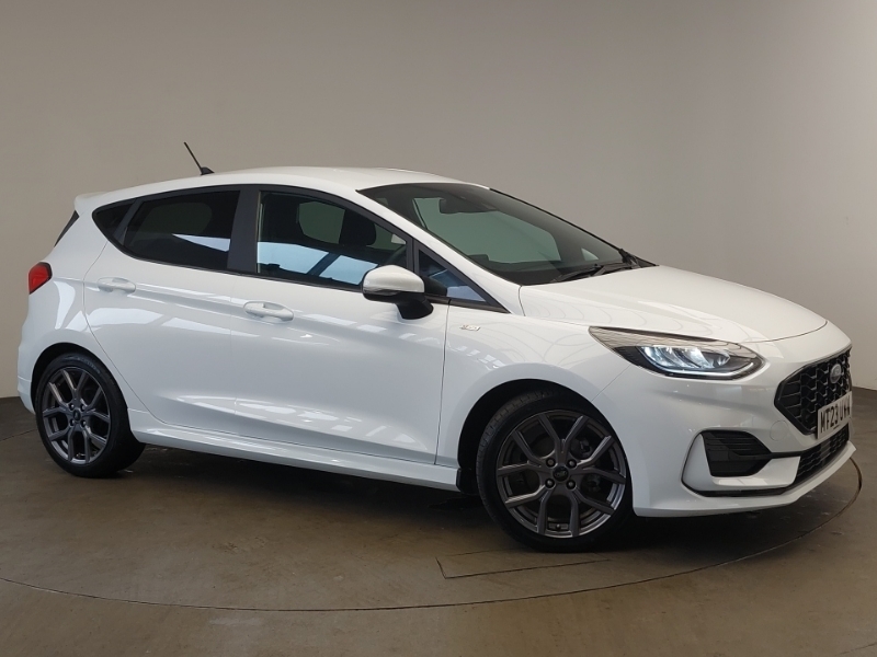 Ford Fiesta 1.0T Ecoboost St-line Euro 6 Ss White #7