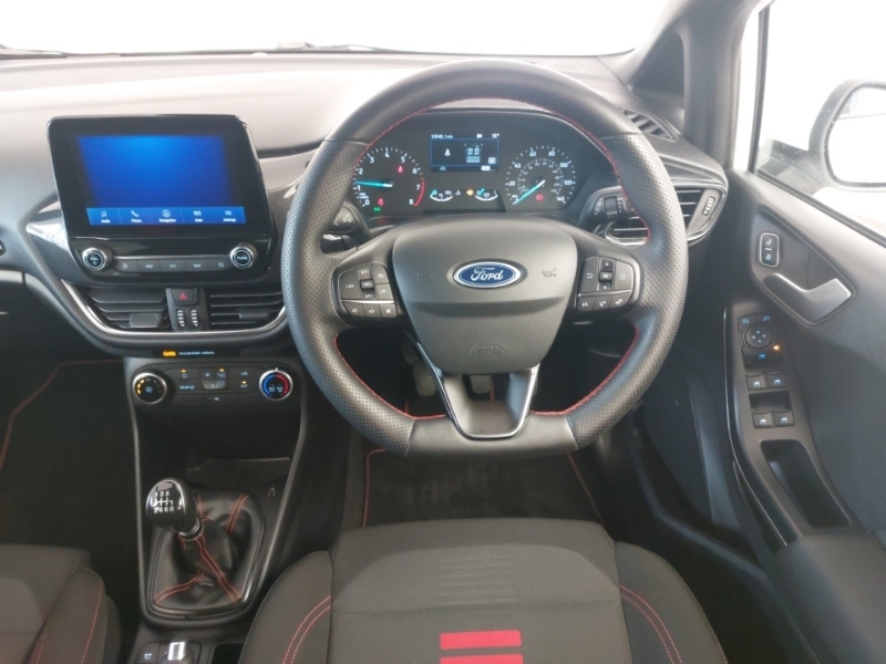 Ford Fiesta 1.0T Ecoboost St-line Euro 6 Ss White #8