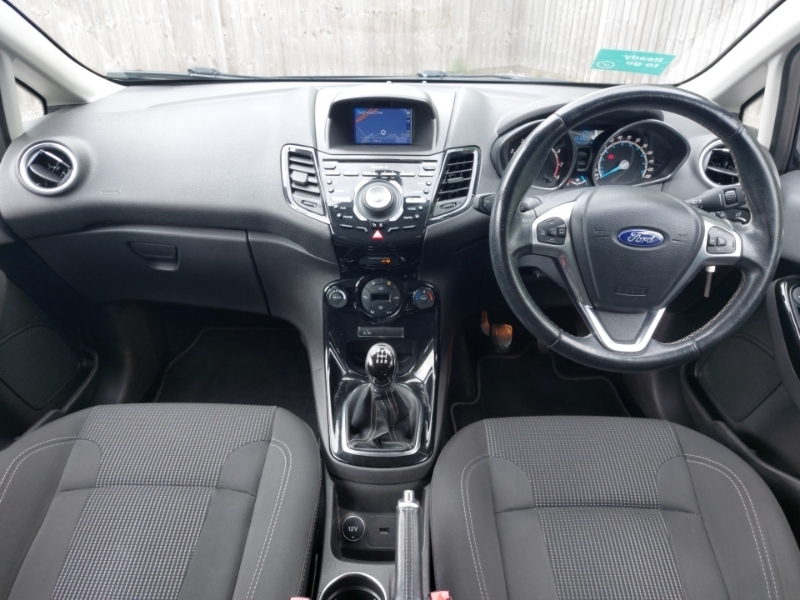 Ford Fiesta 1.0T Ecoboost Zetec Hatchback Eu White #3