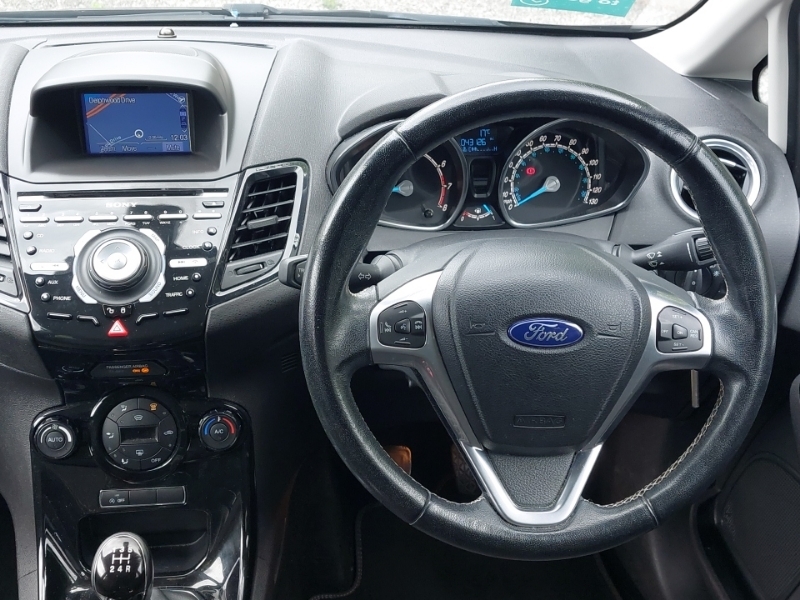 Ford Fiesta 1.0T Ecoboost Zetec Hatchback Eu White #8