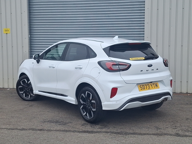 Ford Puma 1.0 Ecoboost Hybrid Mhev St-line X White #2