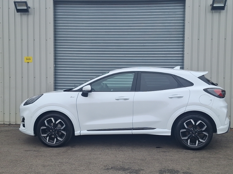Ford Puma 1.0 Ecoboost Hybrid Mhev St-line X White #4
