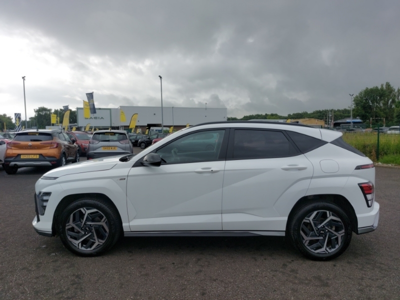 Hyundai Kona 1.6T 138 N Line White #4