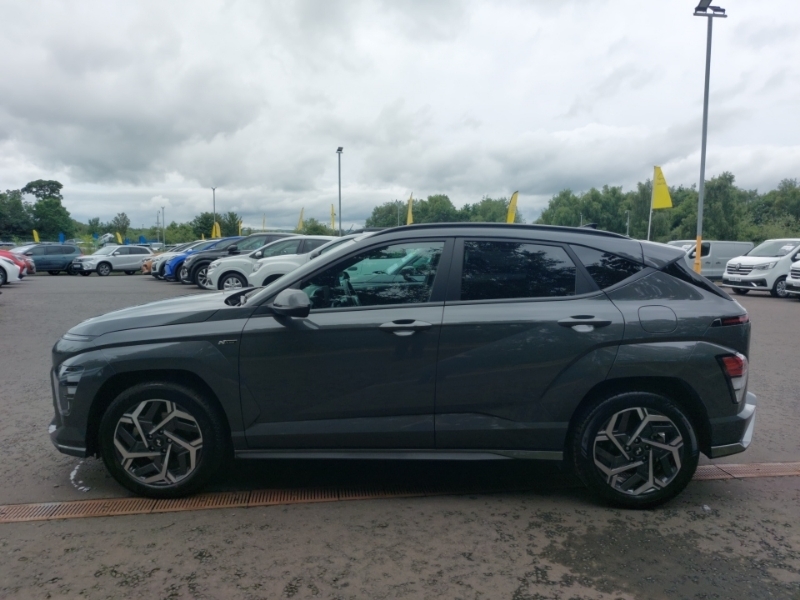 Hyundai Kona 1.6 Hybrid 129 N Line Dct Grey #4
