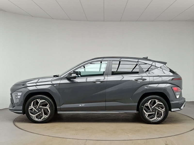 Hyundai Kona 1.6 Hybrid 129 N Line S Dct Grey #4