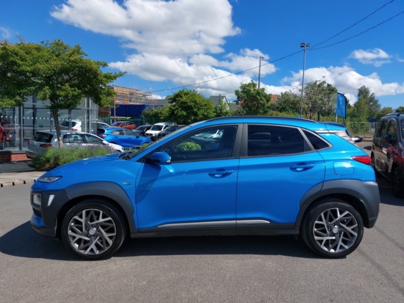 Hyundai Kona 1.6 Gdi Hybrid Premium Dct Blue #4