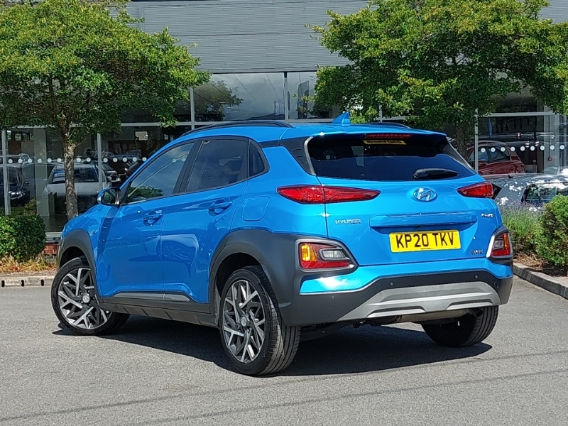 Hyundai Kona 1.6 Gdi Hybrid Premium Dct Blue #2