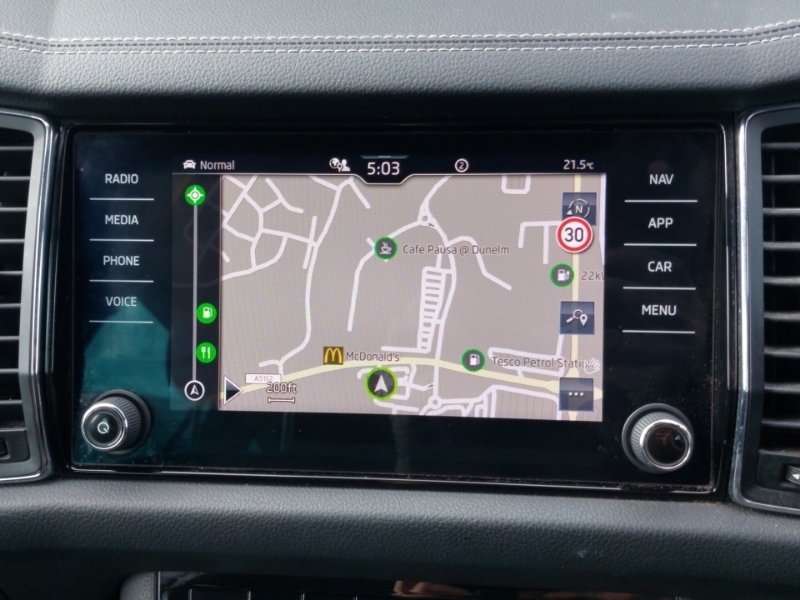 Skoda Kodiaq Sport Line White #10