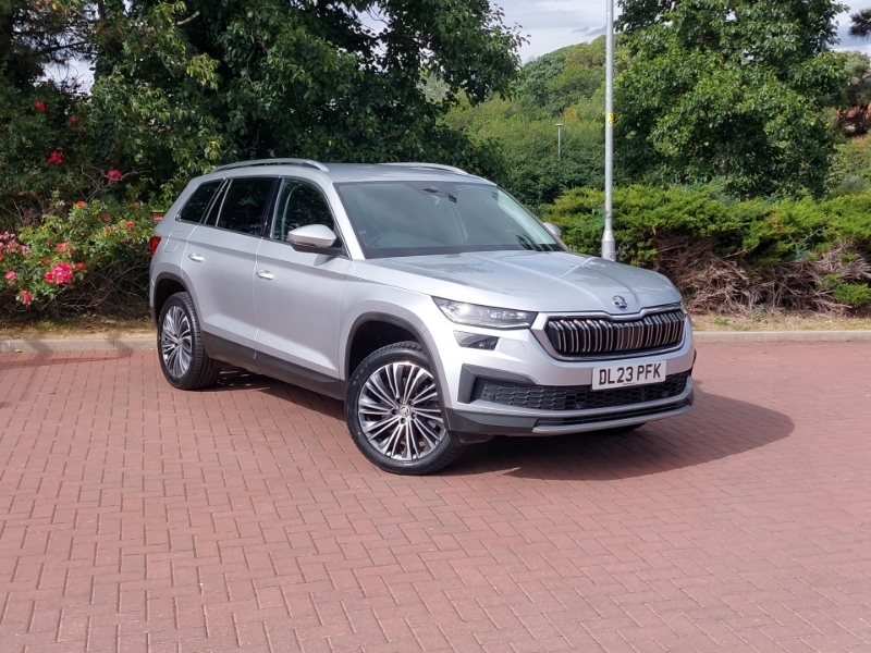 Skoda Kodiaq Sport Line White #7