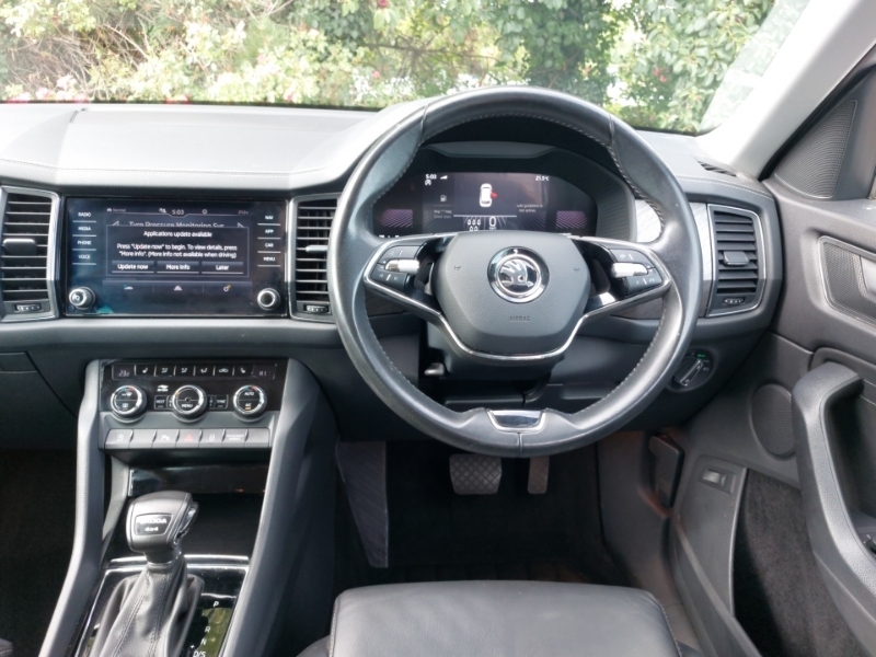 Skoda Kodiaq Sport Line White #8