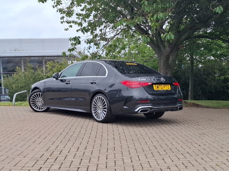 Mercedes-Benz C Class C200 Amg Line Premium 9G-tronic Grey #2
