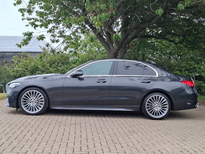 Mercedes-Benz C Class C200 Amg Line Premium 9G-tronic Grey #4