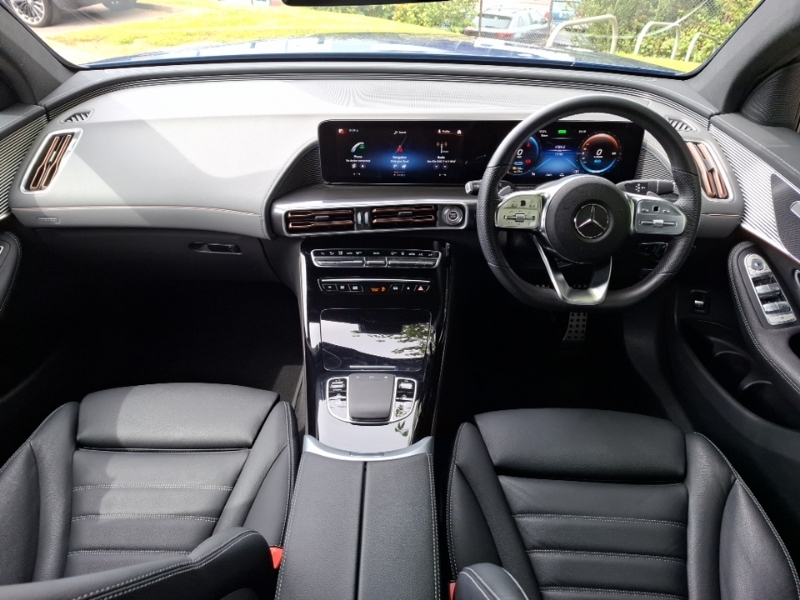 Mercedes-Benz EQC Eqc 400 300Kw Amg Line Edition 80Kwh Blue #3
