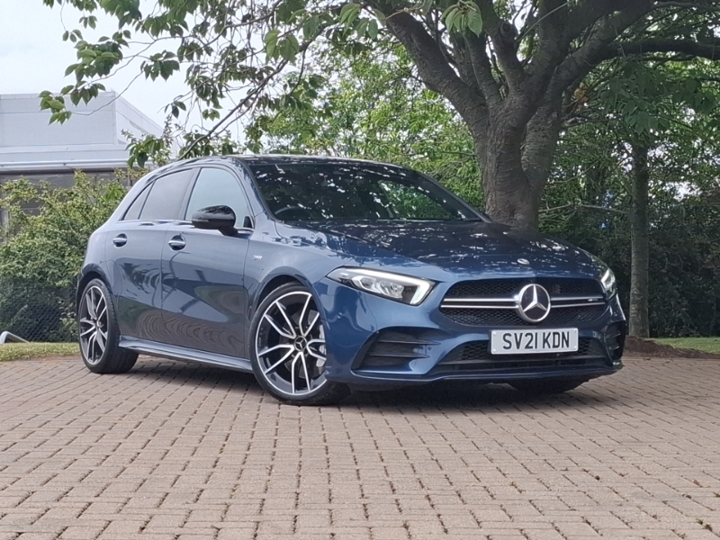 Mercedes-Benz A Class 1.3 A200 Amg Line 7G-dct Euro 6 Ss Blue #1