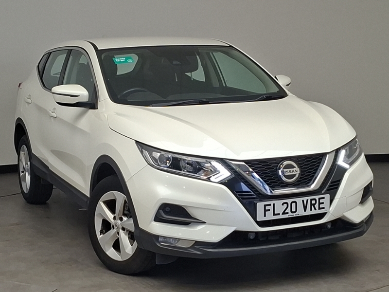 Nissan Qashqai 1.3 Dig-t 160 Acenta Premium White