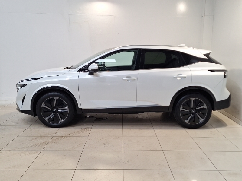 Nissan Qashqai 1.3 Dig-t Mh Tekna SL25LPX White #4