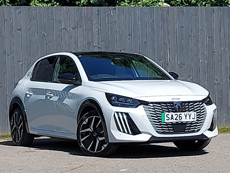 Peugeot e-208 100Kw Gt 50Kwh White