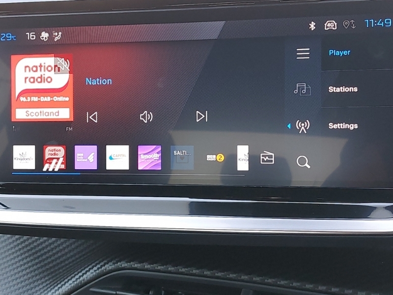 Peugeot e-208 50Kwh Allure Hatchback 7.4Kw Ch Red #11