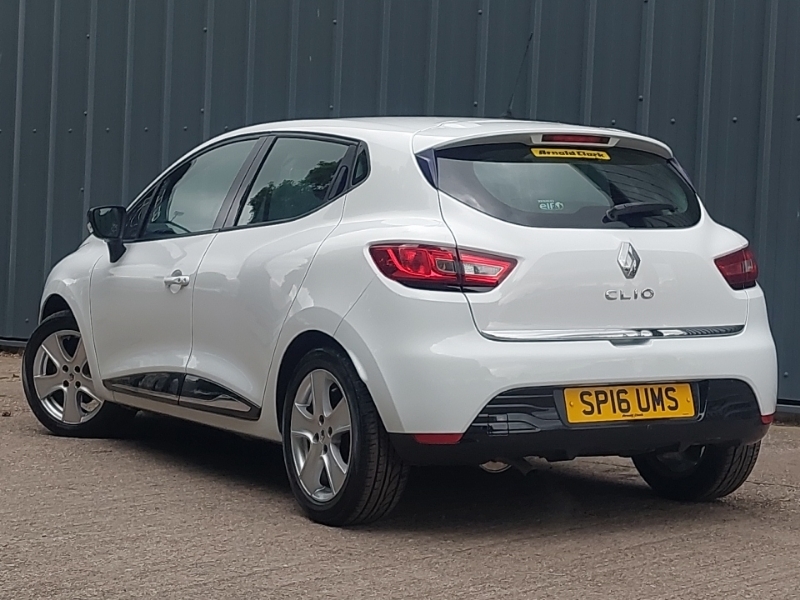 Renault Clio 1.2 16V Dynamique Nav White #2