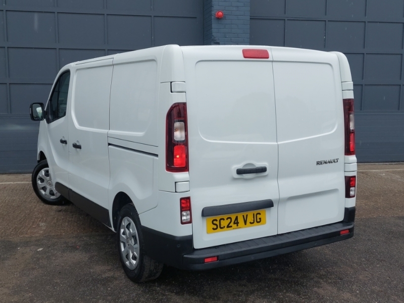 Renault Trafic Sl30 Blue Dci 130 Advance Safety Van White #2