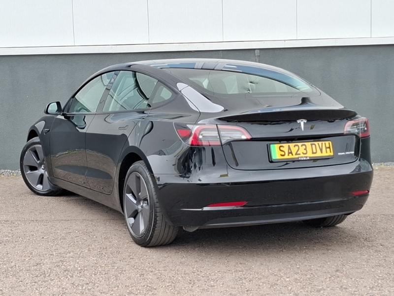 Tesla Model 3 Long Range Awd Black #2